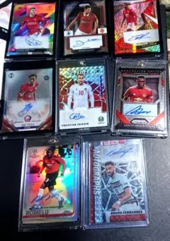 マンチェスター ユナイテッド サイン カード auto topps panini