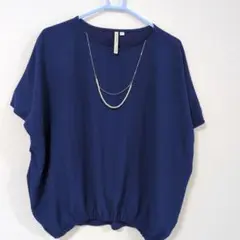 HK WORKS LONDON ブルー シャツ Mサイズ