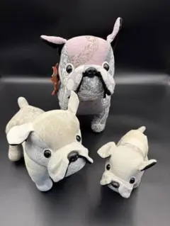 ◆ ガルニエ・ティエボー ◆ フレンチブル ぬいぐるみ フランス ジャカード織