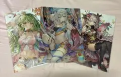 ももこ　クリアファイル　3種セット