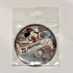 東京ディズニーシー　23周年　缶バッジ