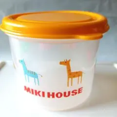ミキハウス MIKI HOUSE 離乳食 保存容器 動物柄 210ml お菓子