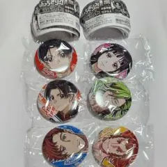 ぶっちぎり?！缶バッジセット　灯荒仁　千夜　浅観音真宝　神摩利人　神まほろ