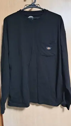 Dickies 黒 長袖カットソー M