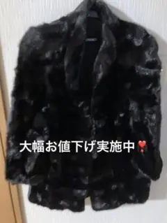サガミンクリアルファーコート