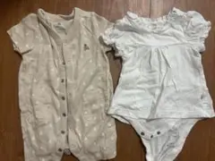 ギャップロンパース　2枚セット