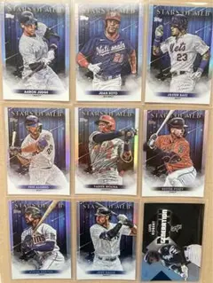 TOPPS MLB カード　スタープレイヤー　9枚　アーロンジャッジ