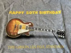 Gibsonレスポール50周年記念Tシャツ