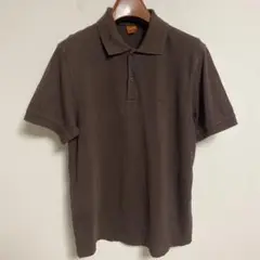 HUGO BOSS ヒューゴボス ブラウン ポロシャツ L