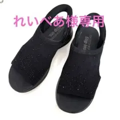 SKECHERS Slip-ins ブラック サンダル