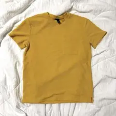 【H&M】 サイドスリットTシャツ S USED