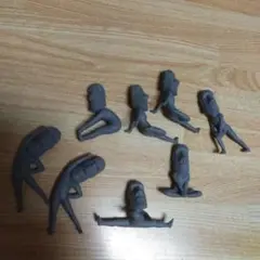 ストレッチするモアイ