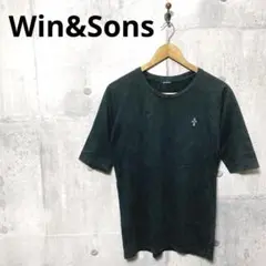 Win&Sons ウィン&サンズ 五分袖ラグランカットソー Tシャツ 2