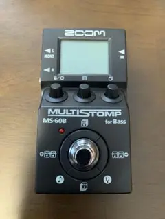 ZOOM MS-60B Black Limited 黒【ほぼ未使用】 ZOOM / MS-60B-I MultiStomp Bass Pedal Black Limited イシバシ
