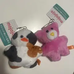 mojojojo マスコットぬいぐるみ3 ひよこ、ピンククマ