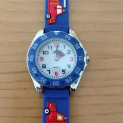 子供腕時計 消防車デザイン