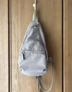 anello アネロ グランデ　ボディバッグ　グレーベージュ