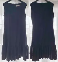 トワレ toilette ノースリーブ ワンピース ネイビー
