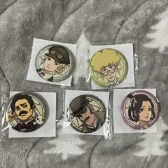 【逆転裁判】成歩堂龍一＆御剣怜侍＆王泥喜法介＆希月心音 缶バッジ ５個セット 逆転裁判』成歩堂龍一と御剣怜侍の缶バッジセットが発売