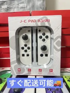 J-C PAD (L)(R) ホワイト コントローラー