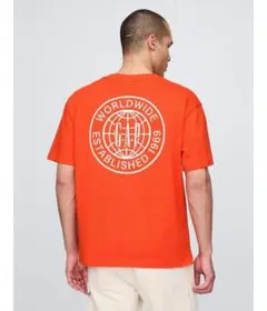 GAPワールドロゴTシャツ