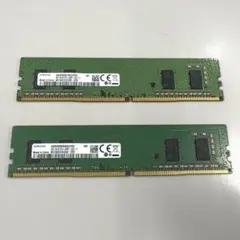 SAMSUNG PC4-19200U 4GB メモリー 2枚セット