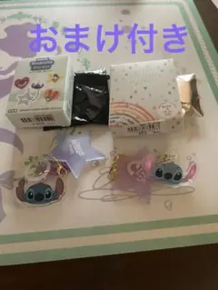 ディズニーストア アンブレラマーカー＆ストッパー スティッチ 第1弾第2弾セット