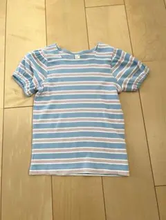 après les cours 半袖シャツ 120サイズ ストライプ