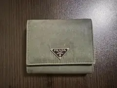 【訳あり破格】PRADA 三つ折財布