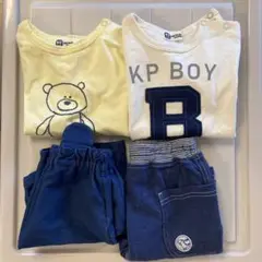 KP BOY Tシャツ・ハーフパンツ4枚セット