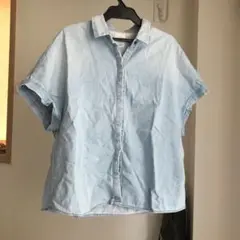 デニムブラウス