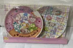 新品ダッフィー＆フレンズ　フィルド・ウィズ・ジョイ！　プレート２枚セット