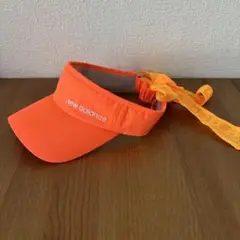 新品未使用NewBalanceリボン付きバイザー