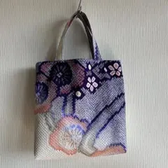 No.270 着物リメイク　振袖　トートバック　サブバッグ