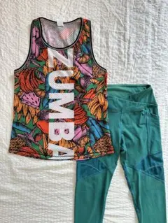 【3点セット】ZUMBA ズンバ トップス レギンス