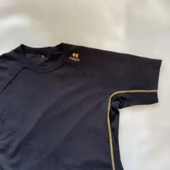 【訳あり】Kaepa 黒 アンダーシャツ ラグランスリーブ