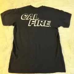 CAL FIRE Tシャツ M 黒ヴィンテージ アメリカSHAKA ユニセックス