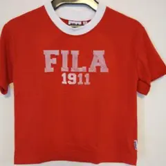 ☆新品☆FILA 1911 赤 Tシャツ 110cm