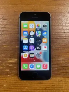 iPhone SE space gray 16GB SIMフリー