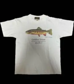 90s Eddie Bauer エディーバウアー トラウト Tシャツ usa製