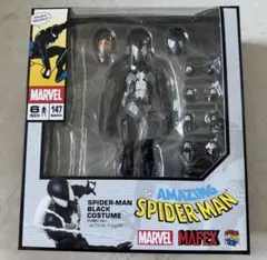 新品未開封MAFEX　No.147 スパイダーマン　ブラックコスチューム MAFEX No.147 Black Suit Spider-Man Symbiote Secret Wars