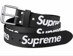Supreme Repeat Leather Belt "Black" Sサイズ
