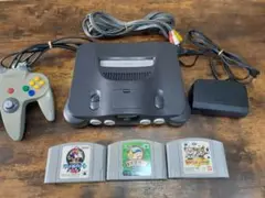 【動作確認済み】Nintendo 旧世代ゲーム機本体 NINTENDO 64