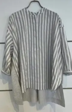 DIARIUM ストライプ柄シャツ