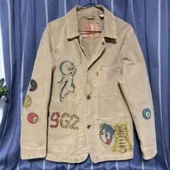 【一点物】メモリアルペイントLevi's カバーオール