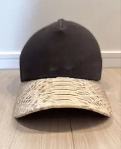BYB AMSTERDAM パイソン　キャップ　黒