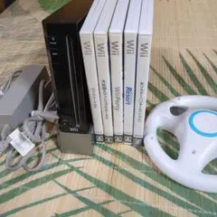 Wii本体 カセット ハンドル セット