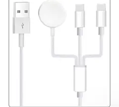 人気❣️ Watch充電器 3in1 Watch充電ケーブル 磁気充電ケーブル U