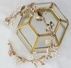 ウェディング　ヘッドドレス
