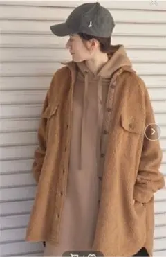 ジャーナルスタンダードラックス リトルパイルブルゾン ボアジャケット